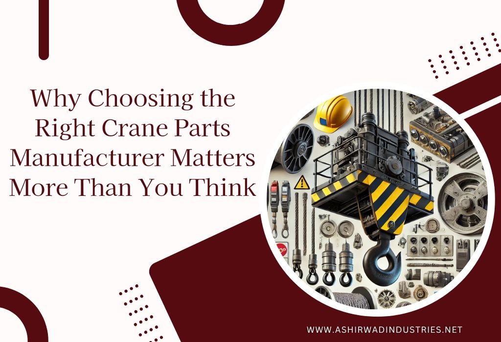 Why Choosing the Right Crane Parts Manufacturer Matters More Than You Think